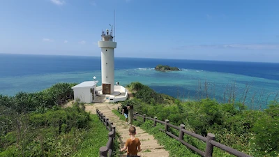 Ishigaki northern light house Hirakubo
